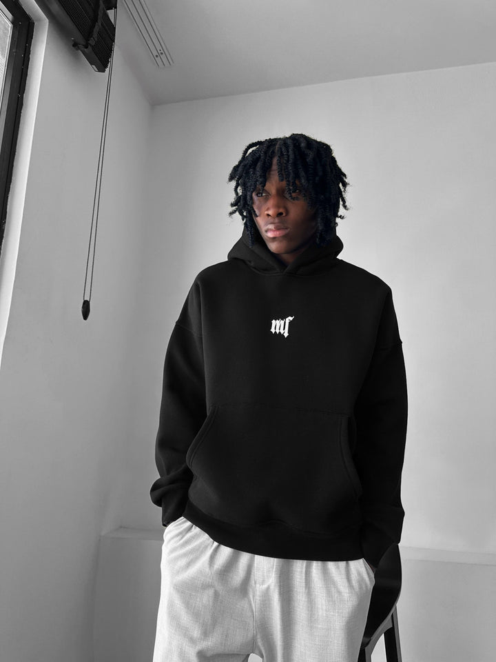 Oversize EX Hoodie - Svart