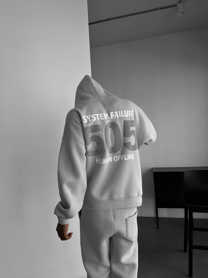 Oversize 505 Hoodie - Grå
