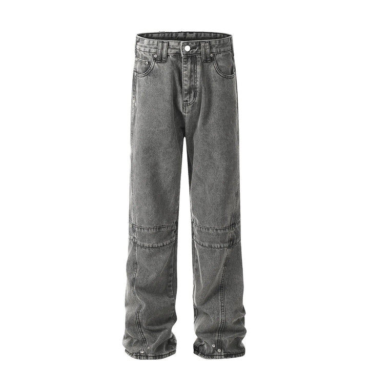 Avslappnade Baggy Panel Jeans
