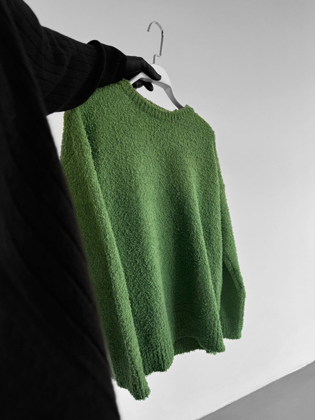Oversize Plush Pullover - Havsspray