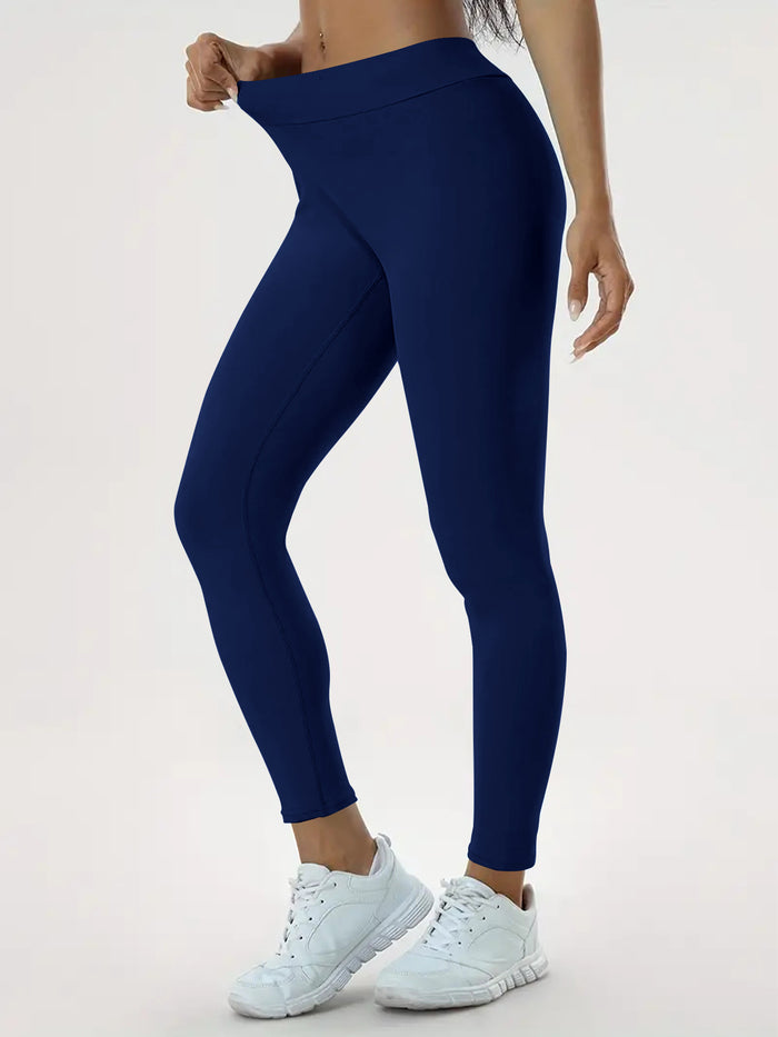 Ebba | Yogatights dam med hög midja och scrunch-rumpa