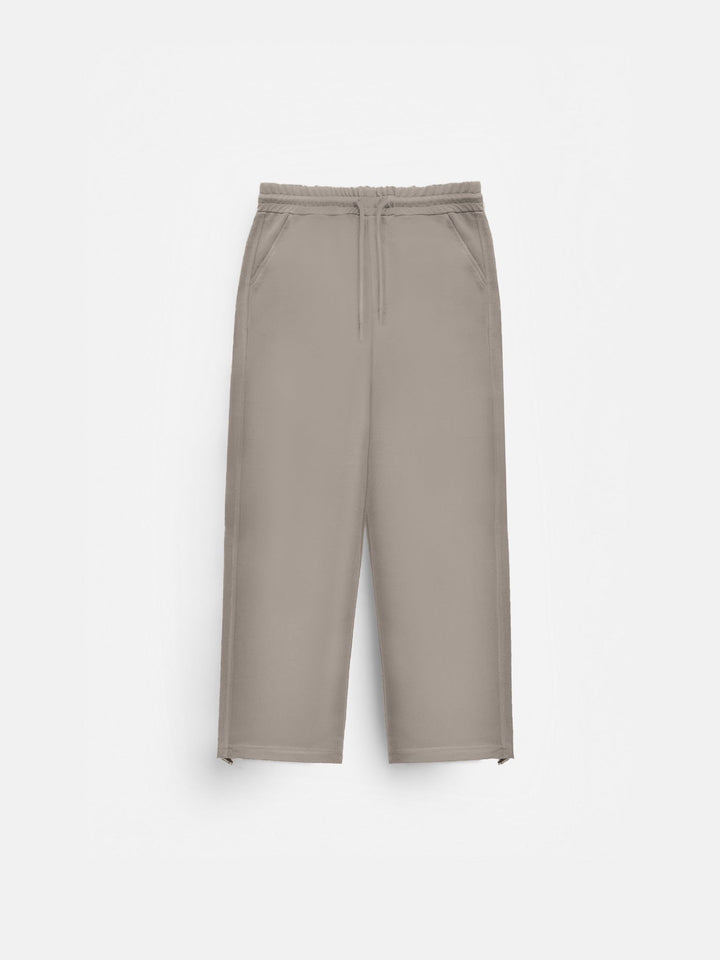 Grundläggande Byxor - Enkelt Taupe