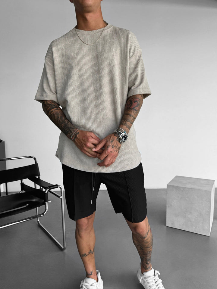 Oversize Crepe T-shirts - Sten