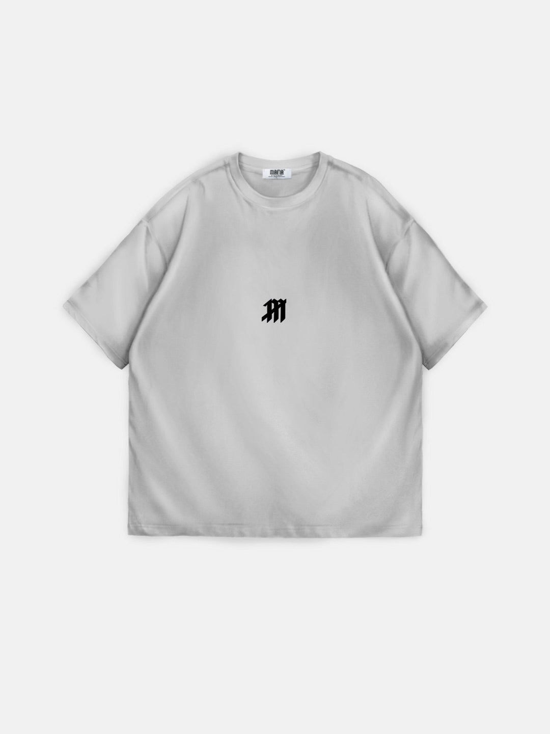 Oversize Mus-T-shirt - Grå
