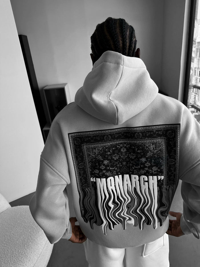 Oversize Monarch Hoodie - Grå
