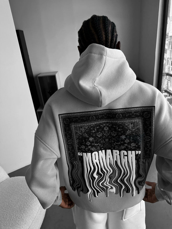 Oversize Monarch Hoodie - Grå
