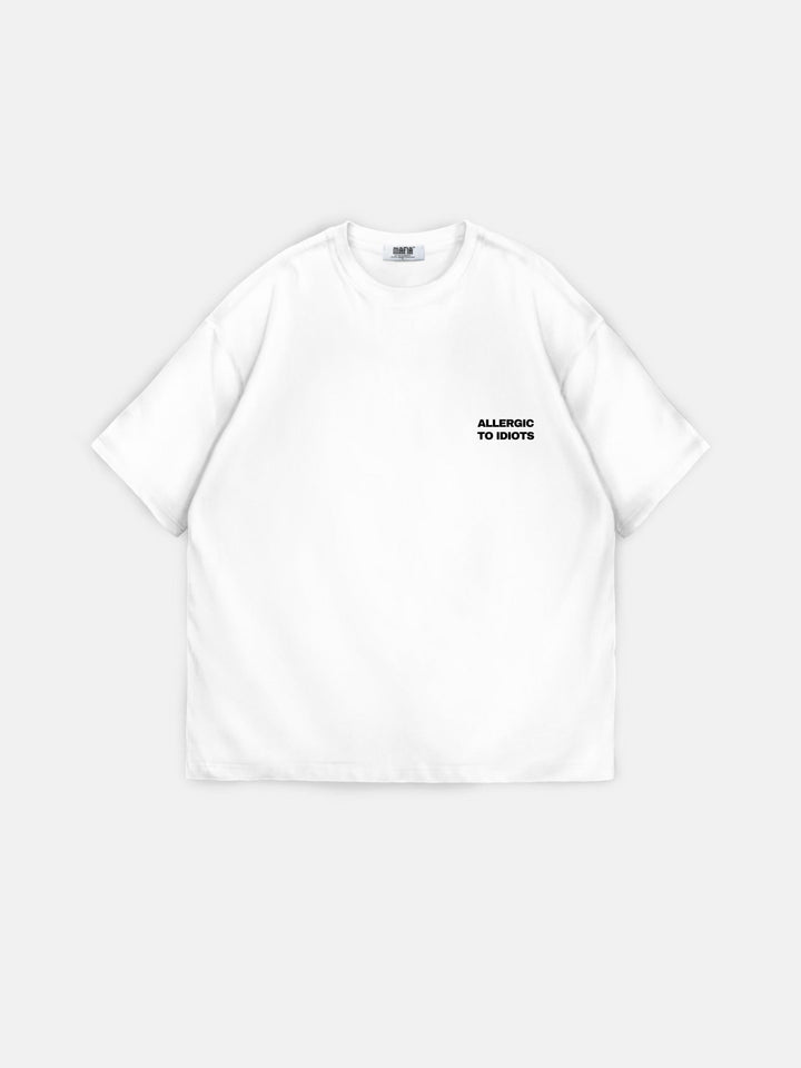 Oversize Statement T-shirt - Ecru