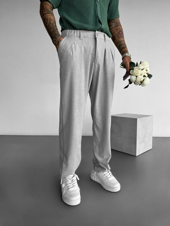 Baggy Chino Byxor - Grå