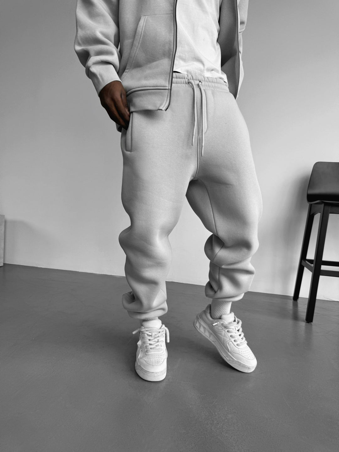 Grundläggande Jogger - Grå