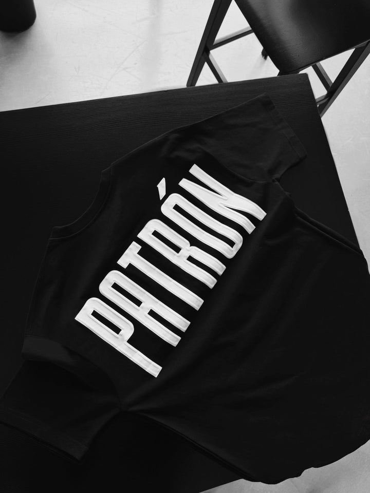 Oversize Patron T-Shirt - Svart