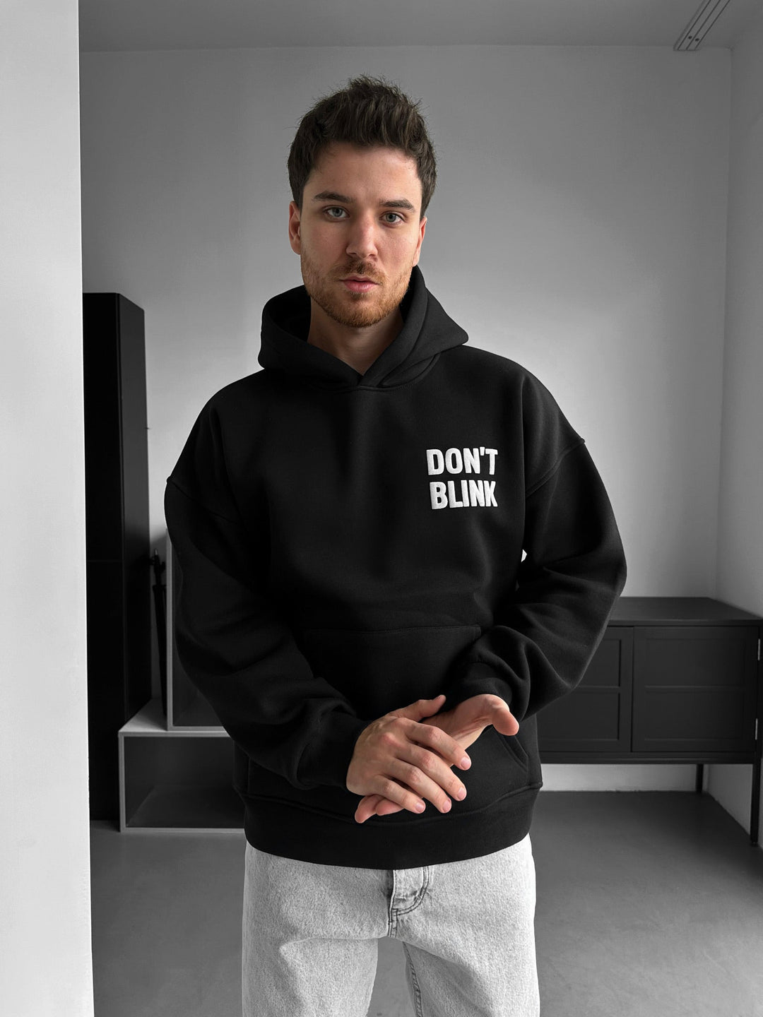 Oversize Fool You Hoodie - Svart