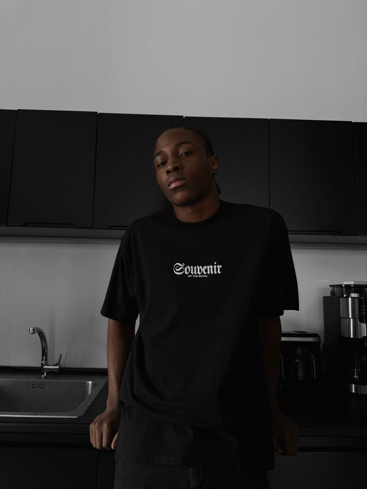 Oversize Souvenir T-shirt - Svart
