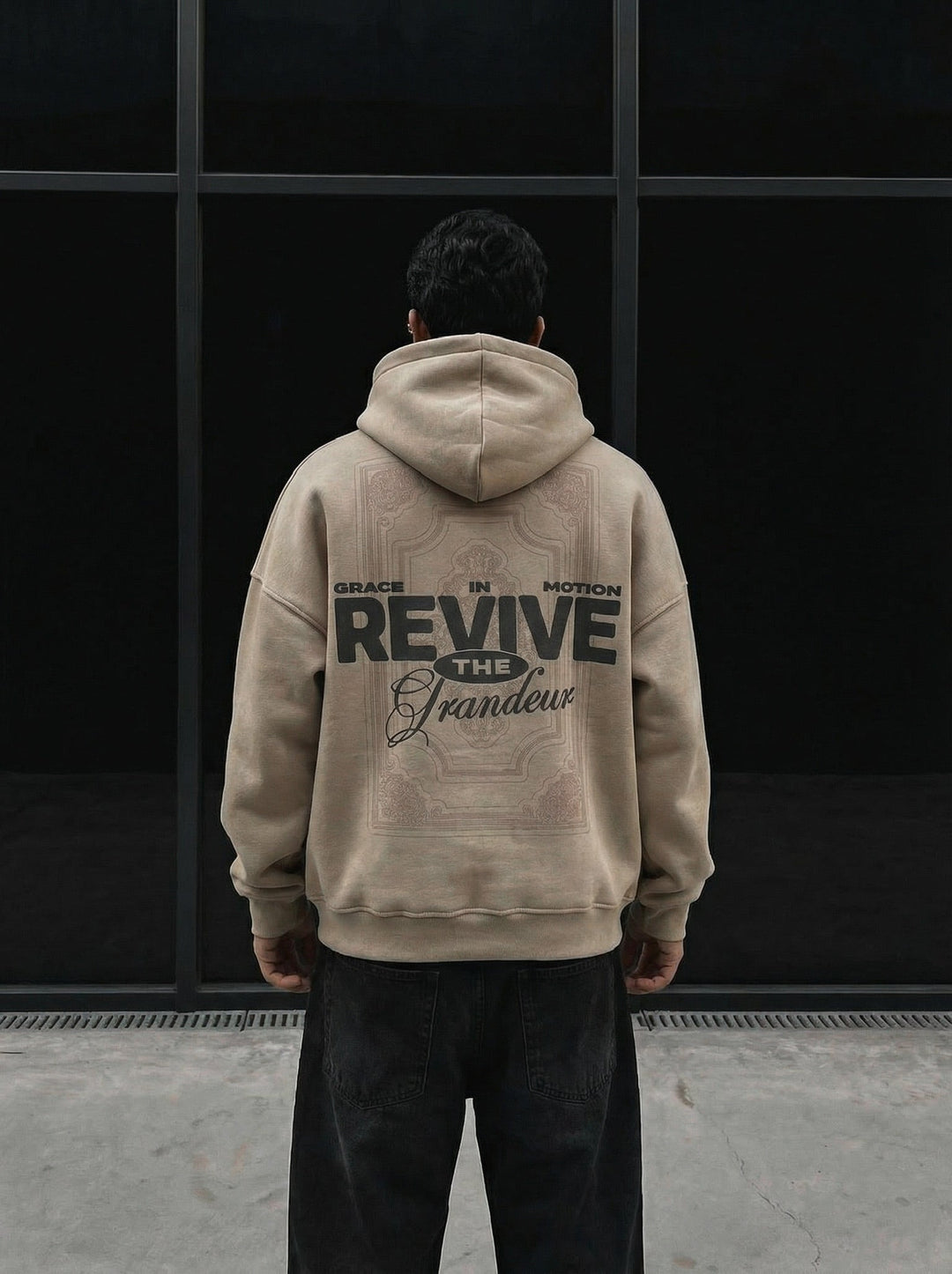 Oversize Revive Hoodie - Simply Taupe