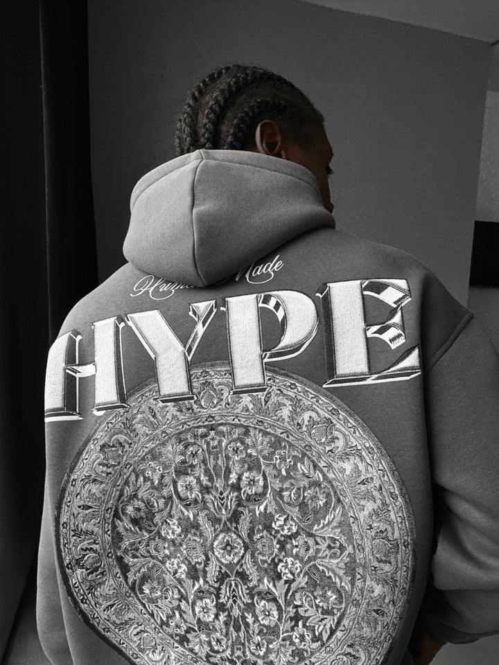 Oversize Hype Hoodie - Antracit