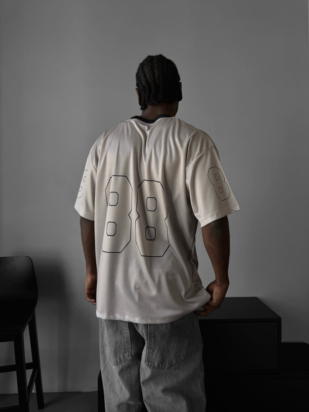 Oversize Varsity Mafia T-Shirt - Sten