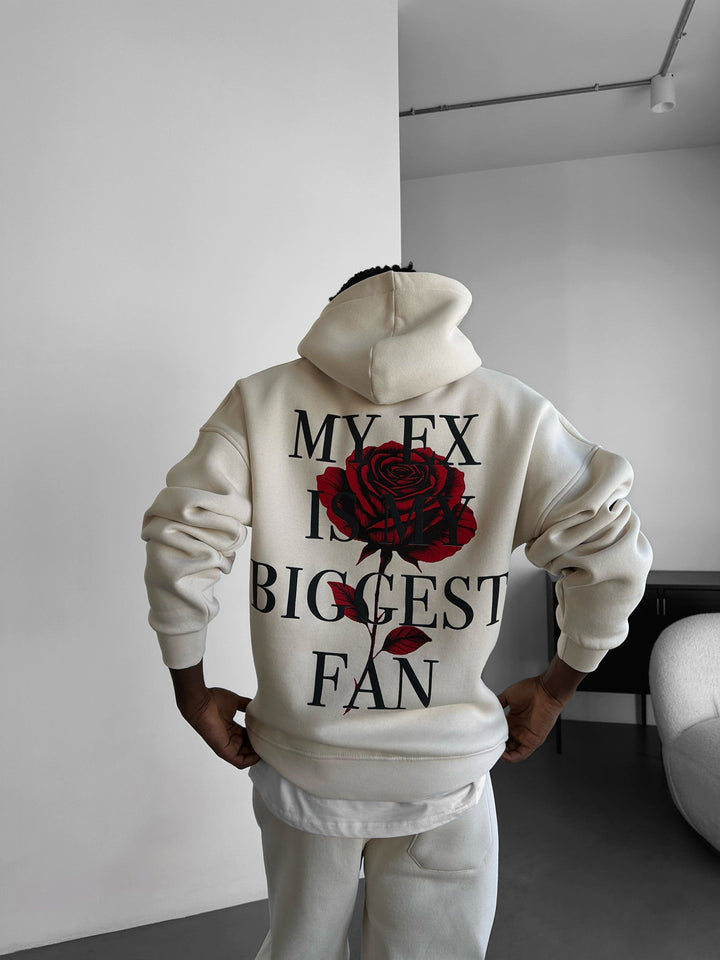 Oversize EX Hoodie - Beige
