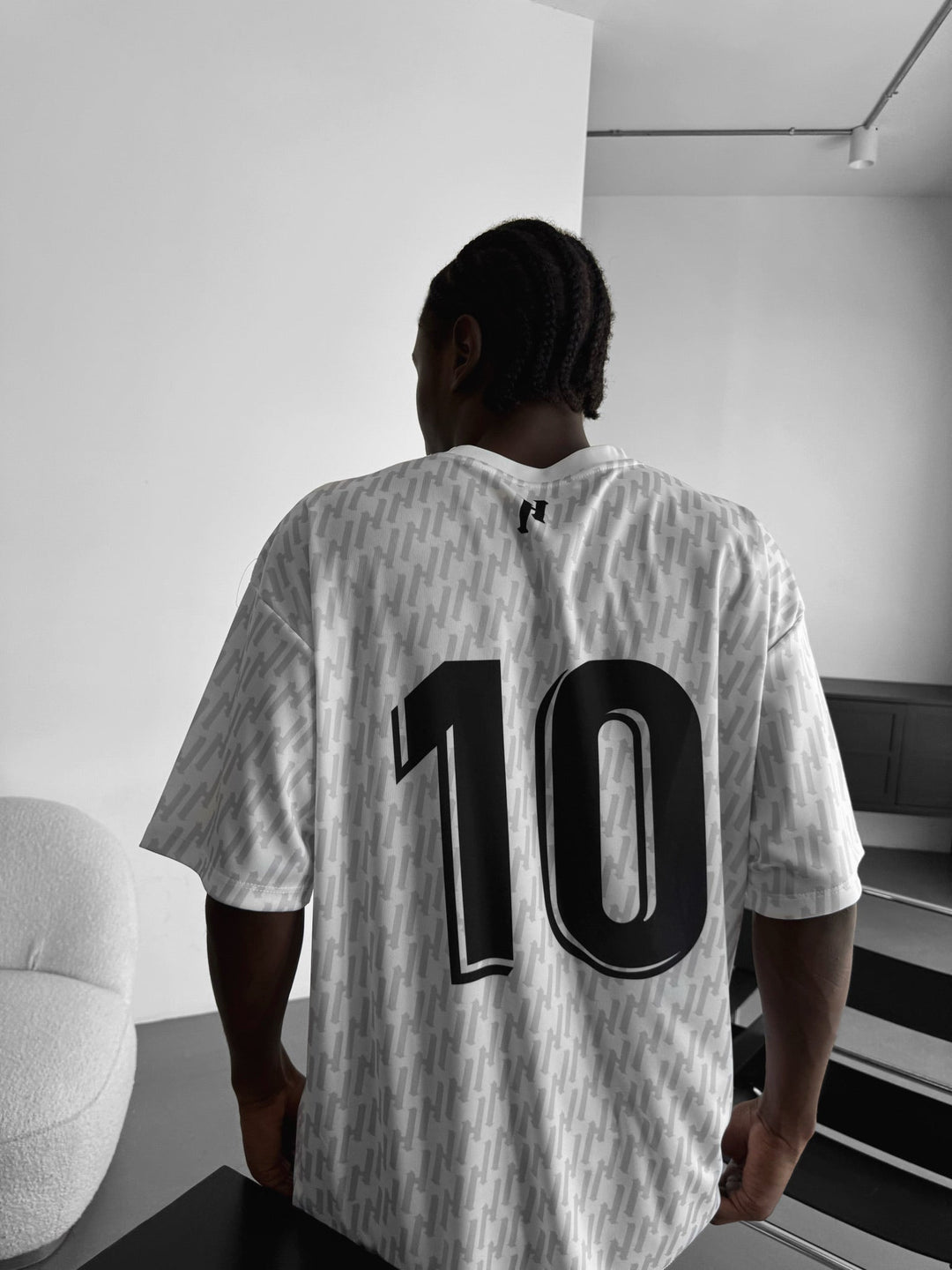 Oversize Mafia Tröja T-Shirt - Vit