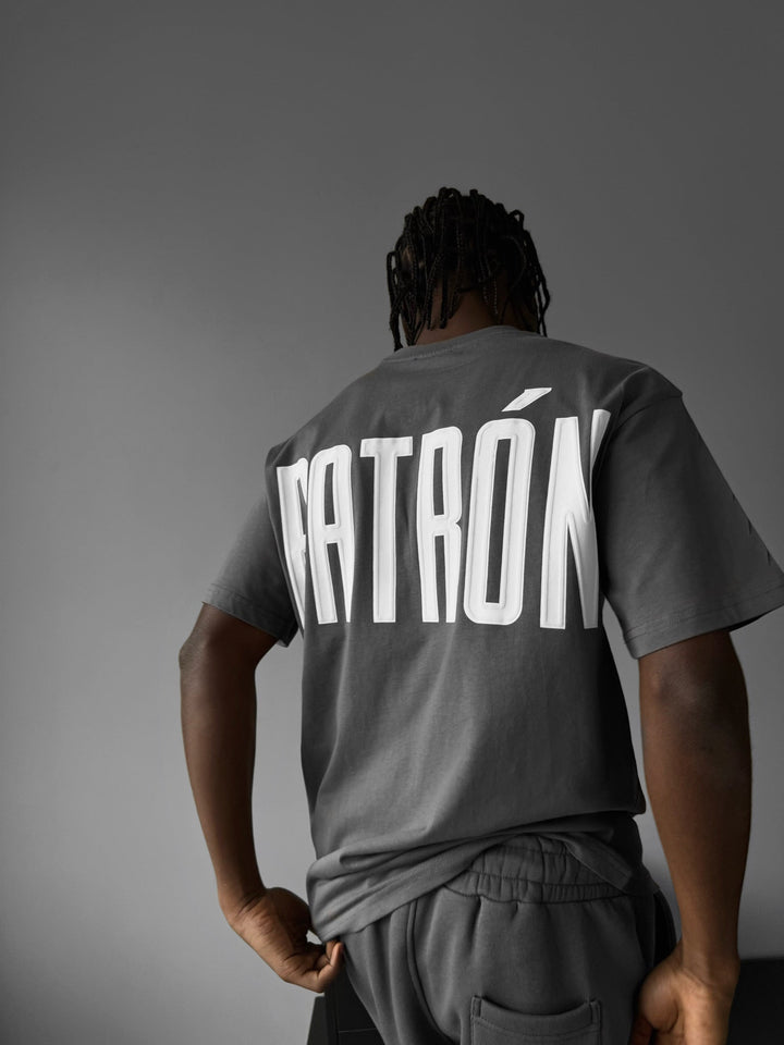 Oversize Patron T-shirt - Antracit