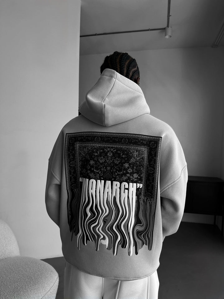 Oversize Monarch Hoodie - Grå