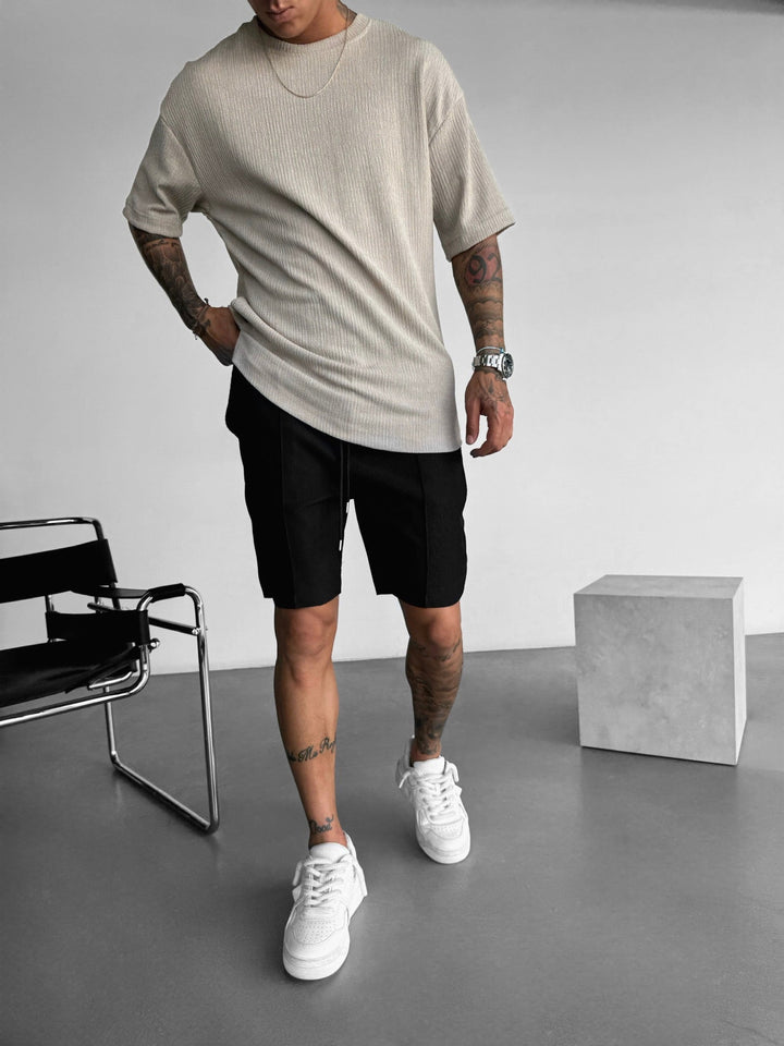Oversize Crepe T-shirts - Sten