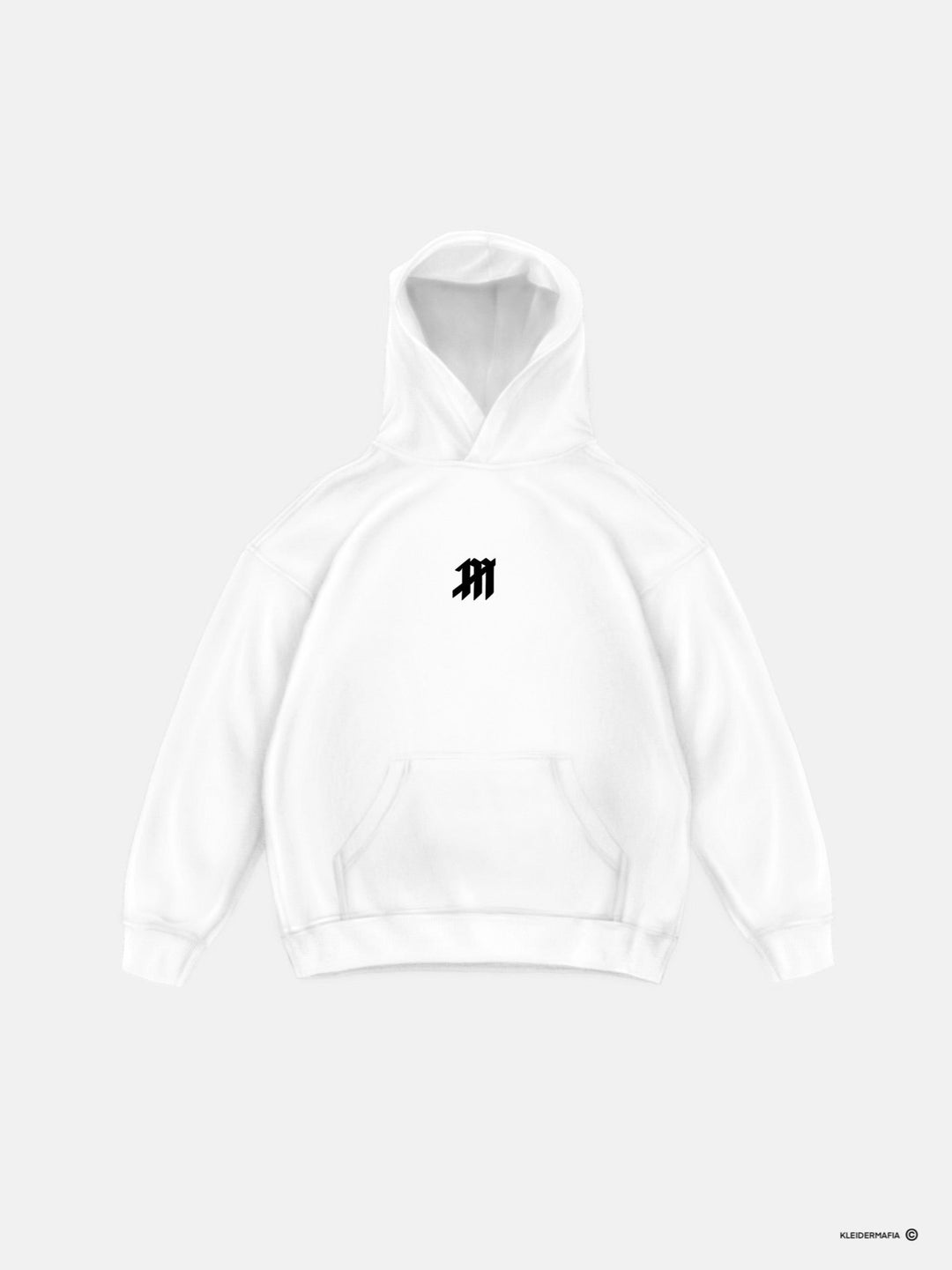 Oversize Musse Hoodie - Vit