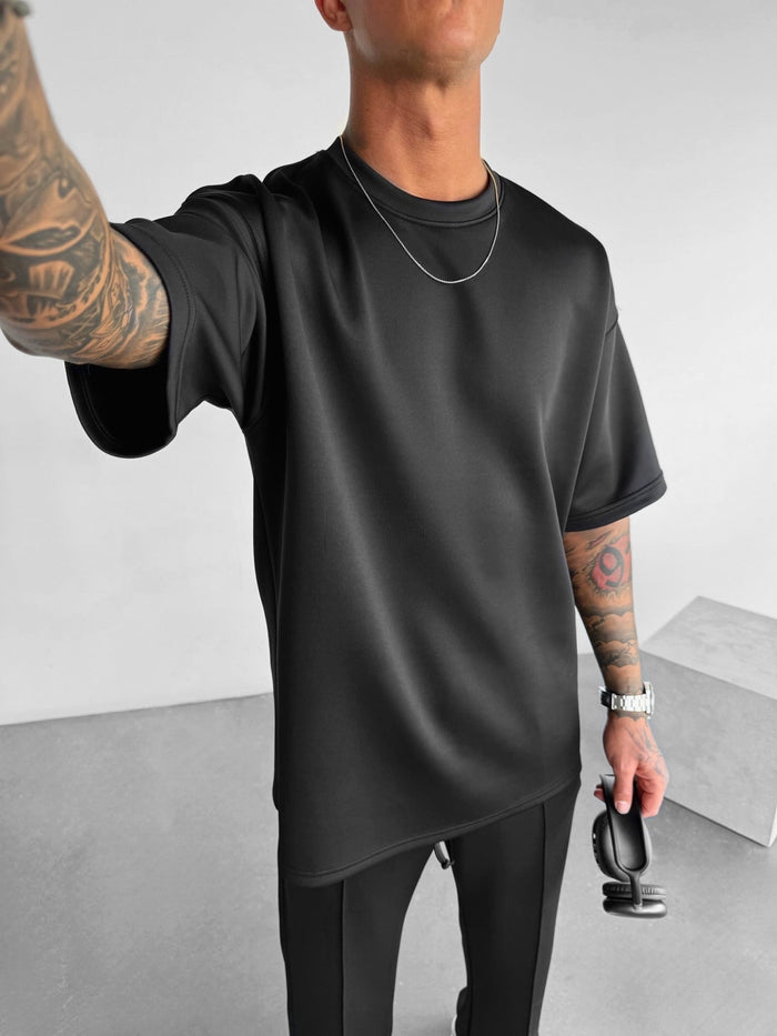 Regular Fit Diver T-shirt - Svart
