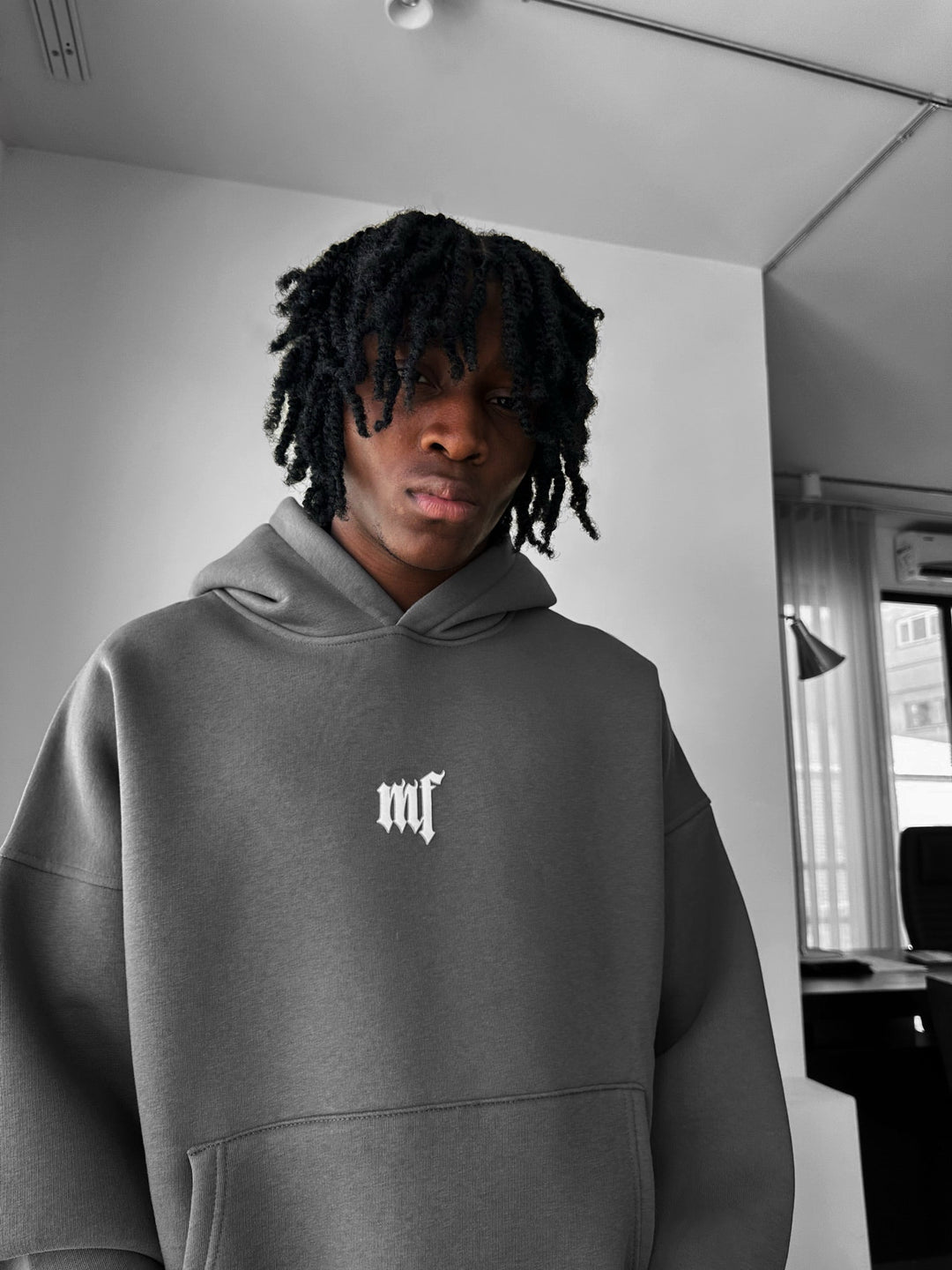 Oversize EX Hoodie - Antracit