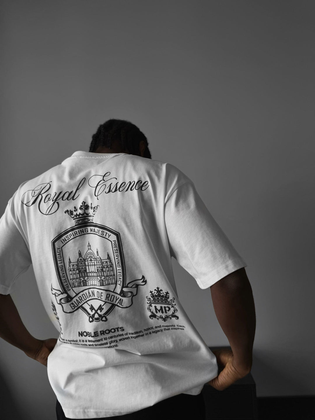 Oversize Royale Essence T-shirt - Ecru