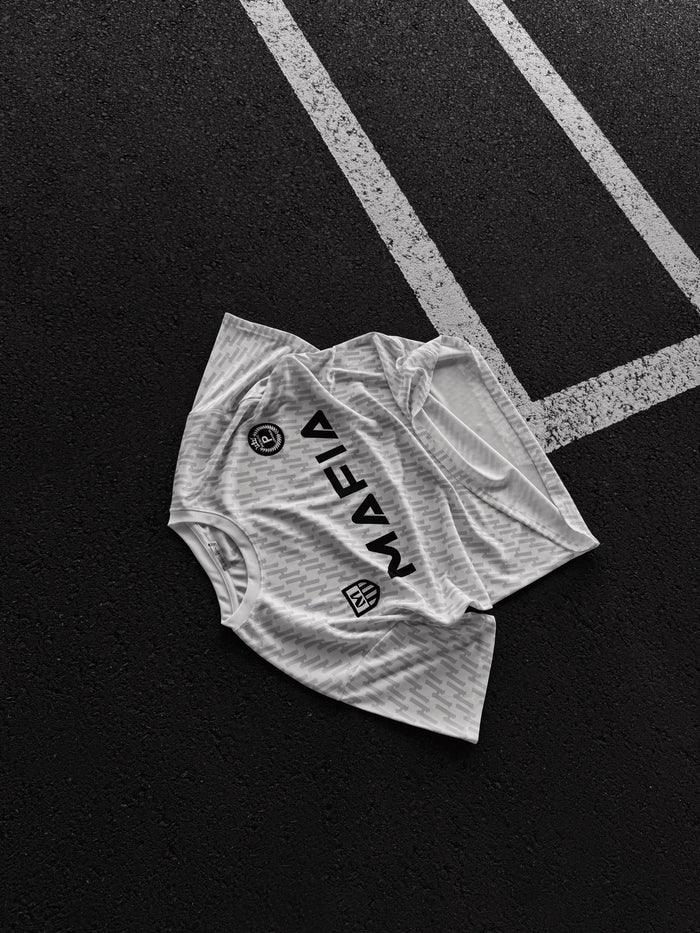 Oversize Mafia Tröja T-Shirt - Vit