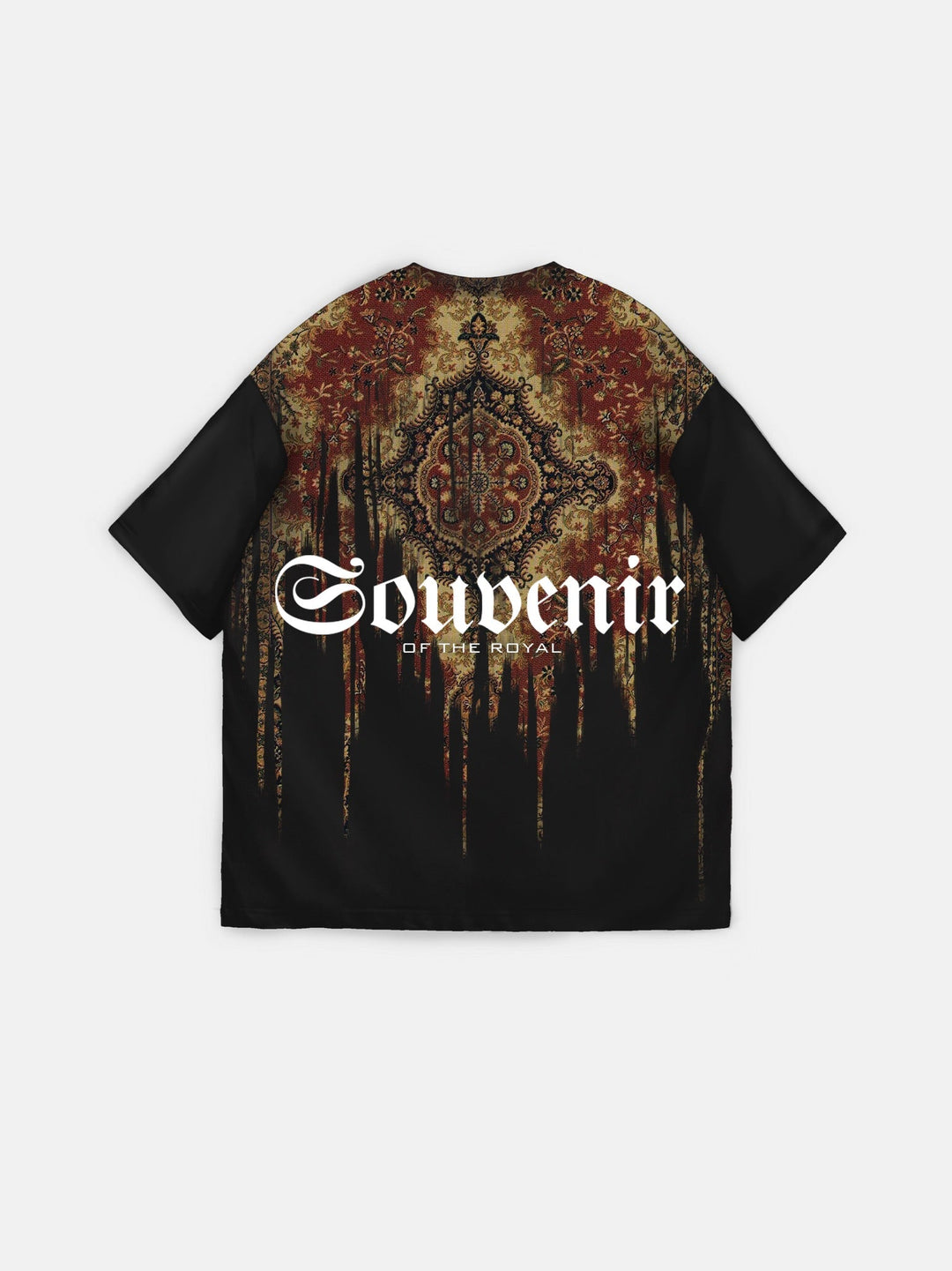 Oversize Souvenir T-shirt - Svart