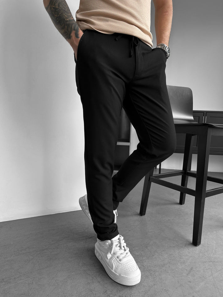 Modern Klipp Casual Byxor - Svart