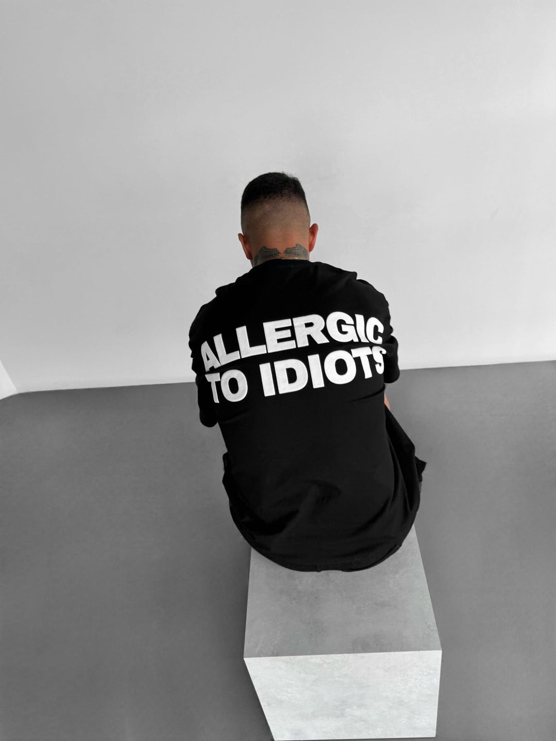 Oversize Statement T-shirt - Svart