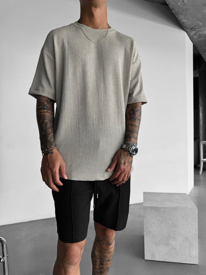 Oversize Crepe T-shirts - Sten