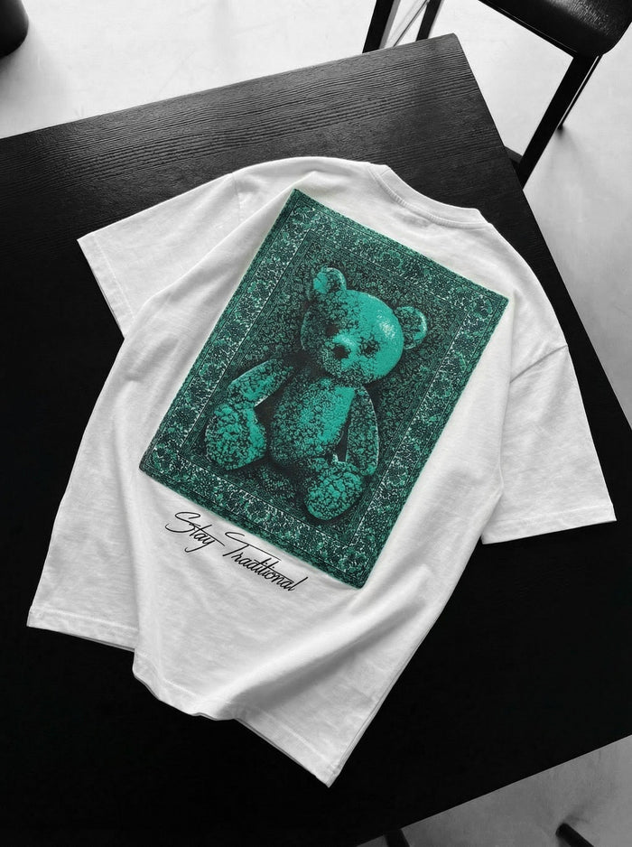 Oversize Stay Traditionell T-shirt - Ecru