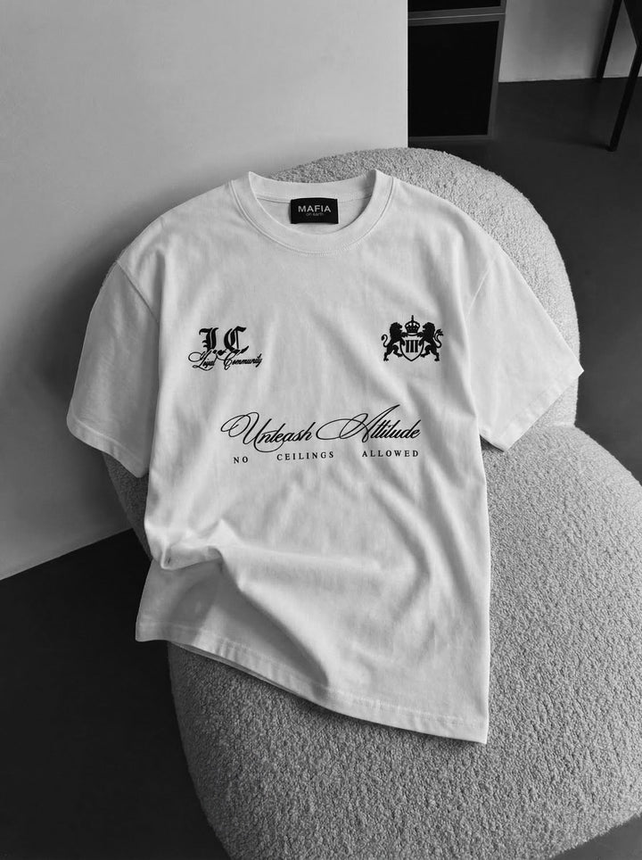 Oversize Lokal T-shirt - Ecru