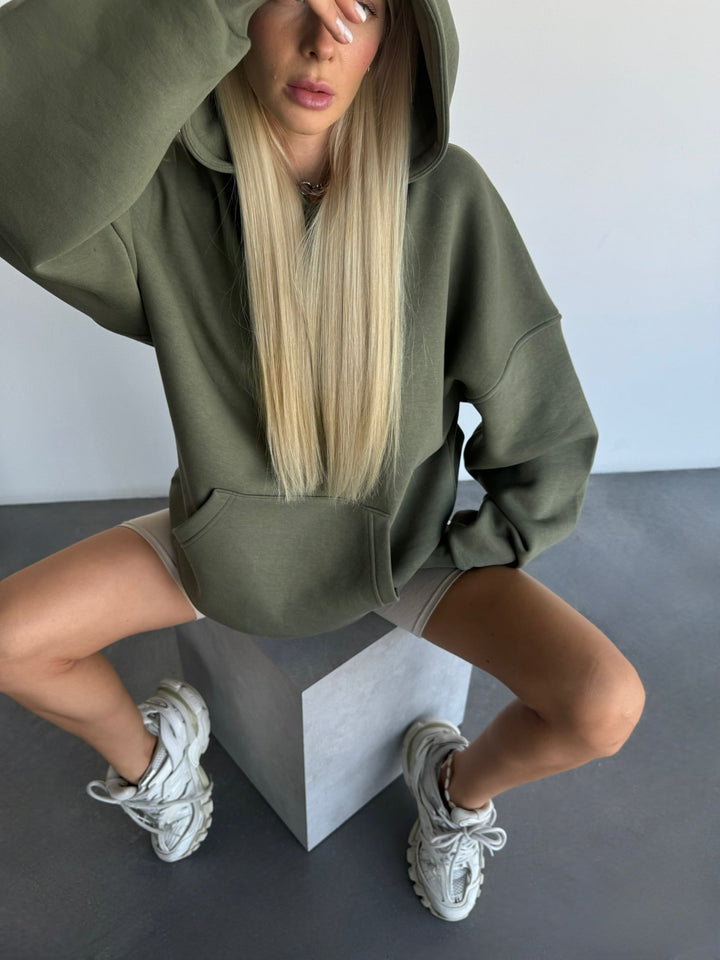 Oversize Basic Hoodie - Fyra Blad Klöver