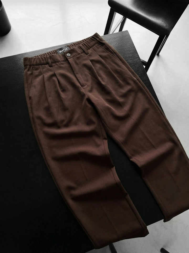 Baggy Chino Byxor - Brun