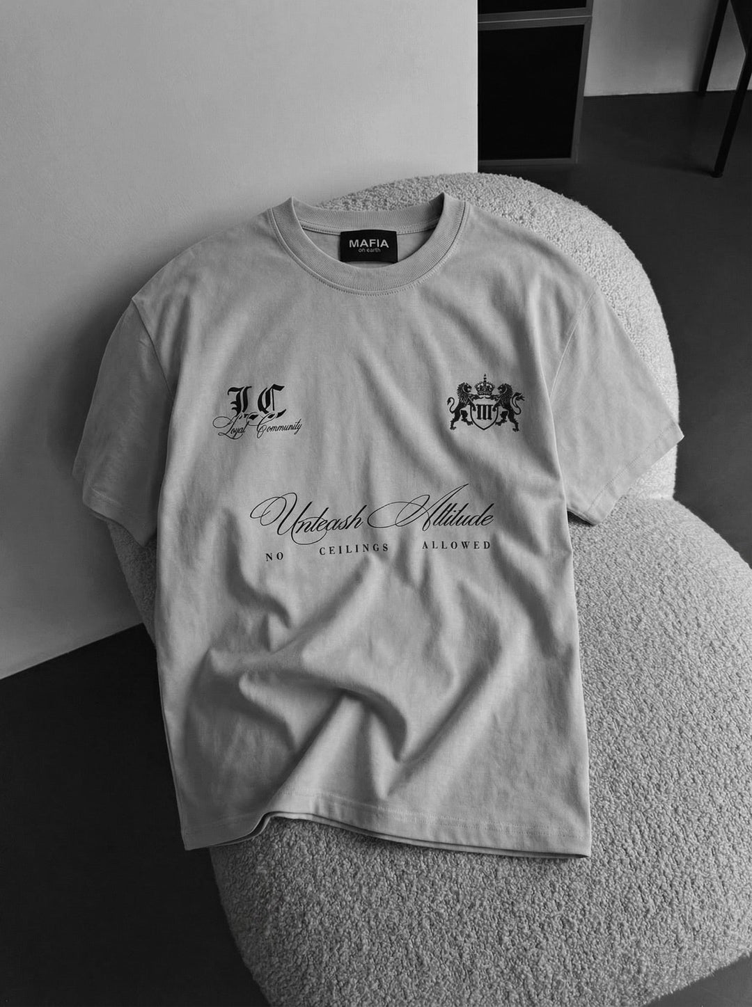 Oversize Lokal T-shirt - Grå