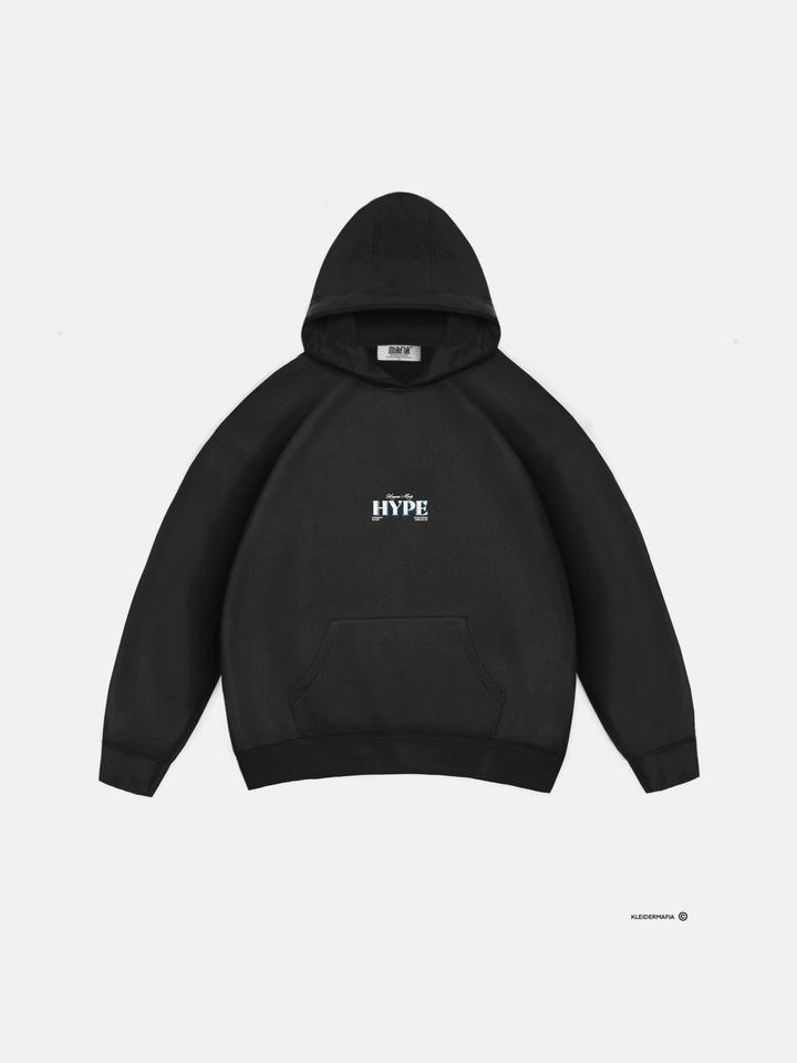 Oversize Hype Hoodie - Svart
