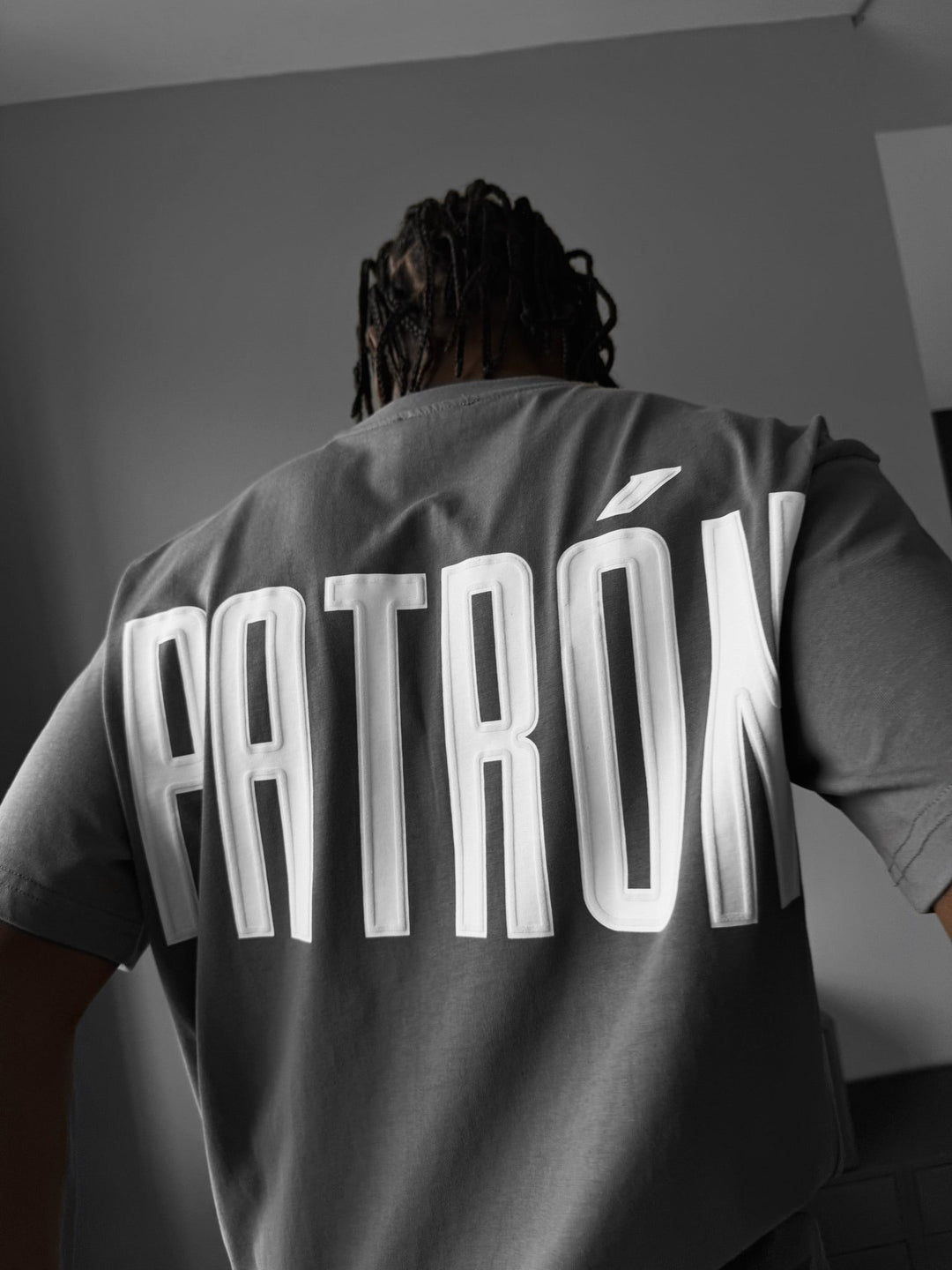 Oversize Patron T-shirt - Antracit