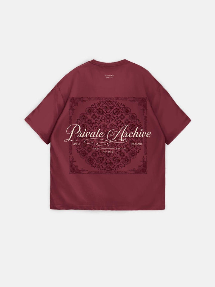 Oversize Privat Arkiv T-Shirt - Port Royale