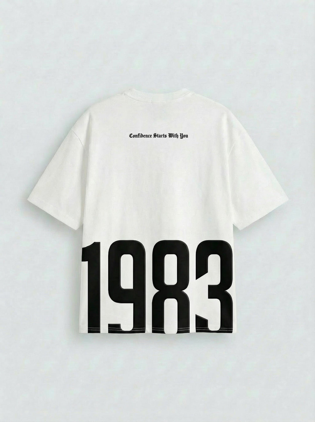 Oversize 1983 T-shirt - Ecru