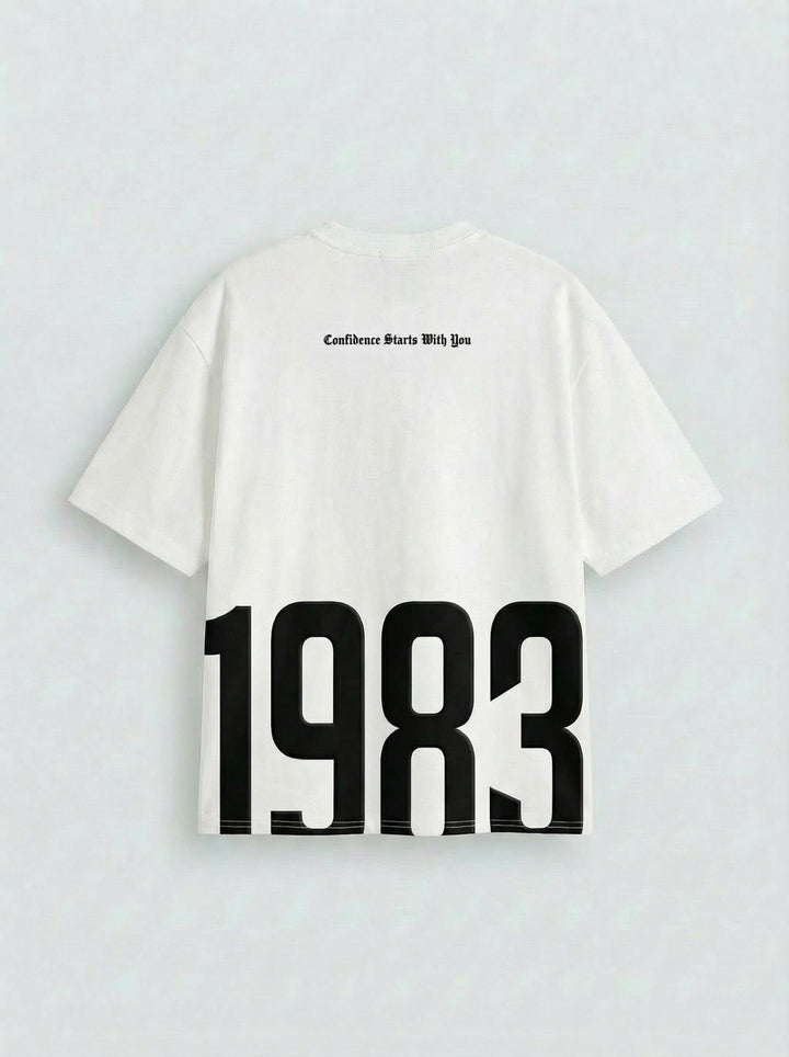 Oversize 1983 T-shirt - Ecru