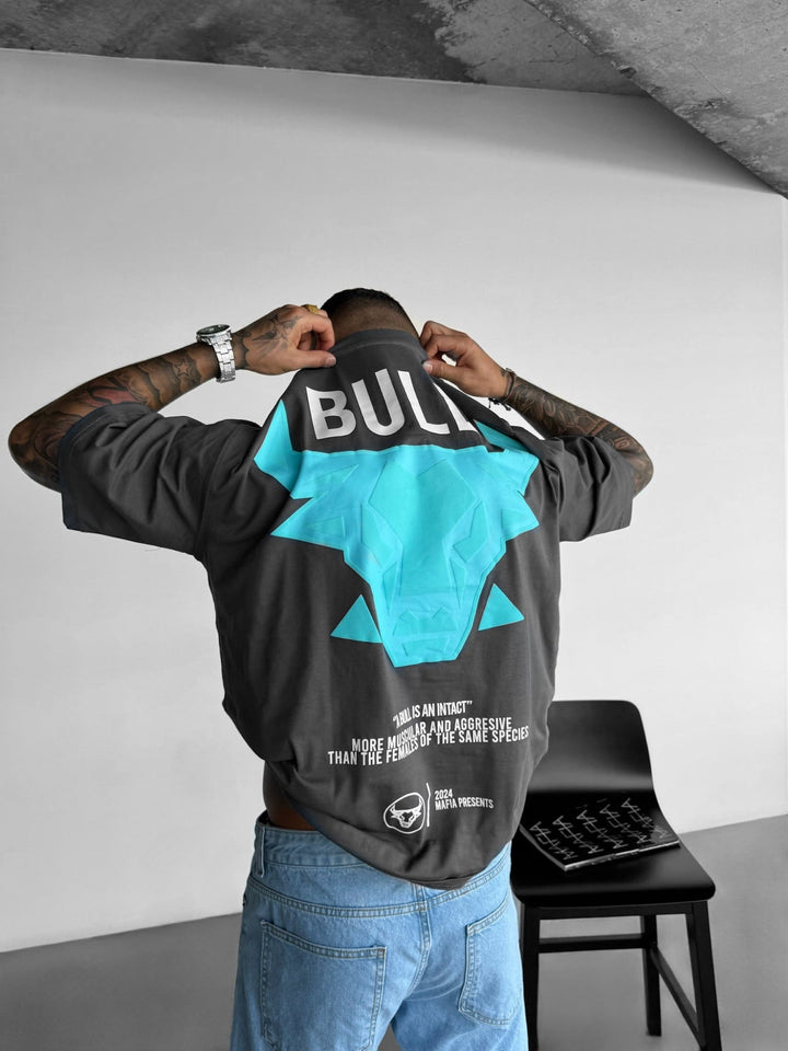 Oversize Bull T-shirt - Antracit
