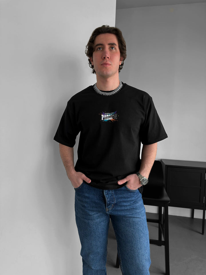 Oversize Passion T-shirt - Svart