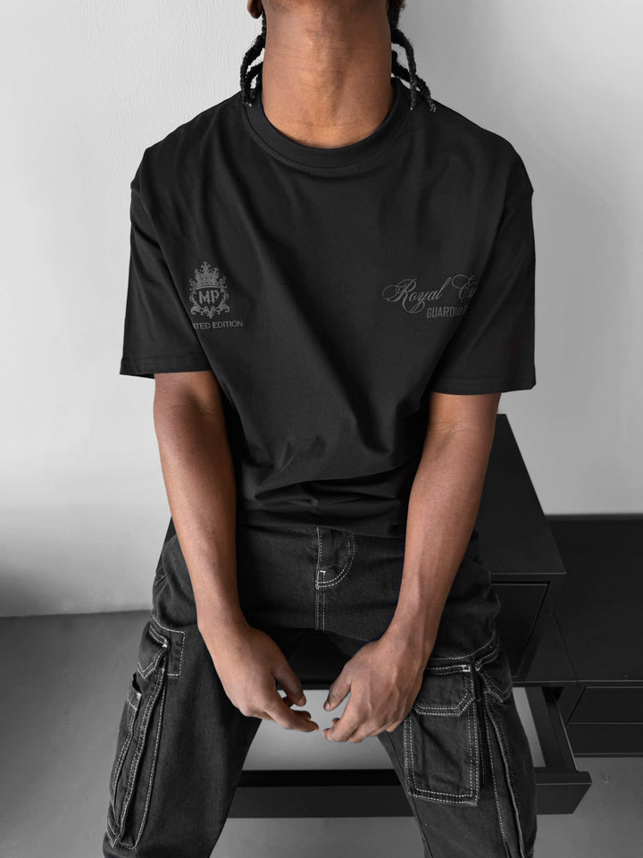 Oversize Royale Essence T-shirt - Svart