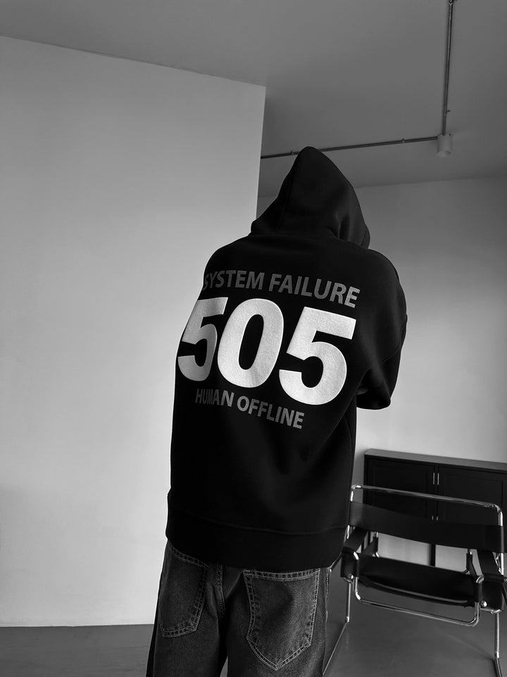 Oversize 505 Hoodie - Svart