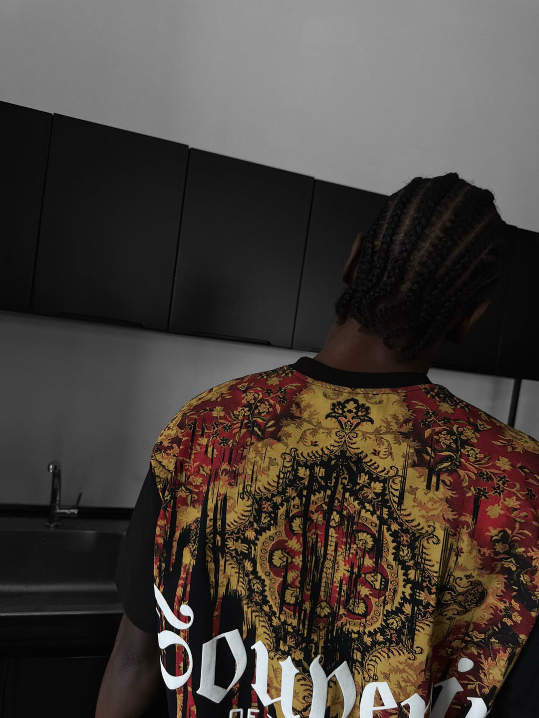 Oversize Souvenir T-shirt - Svart