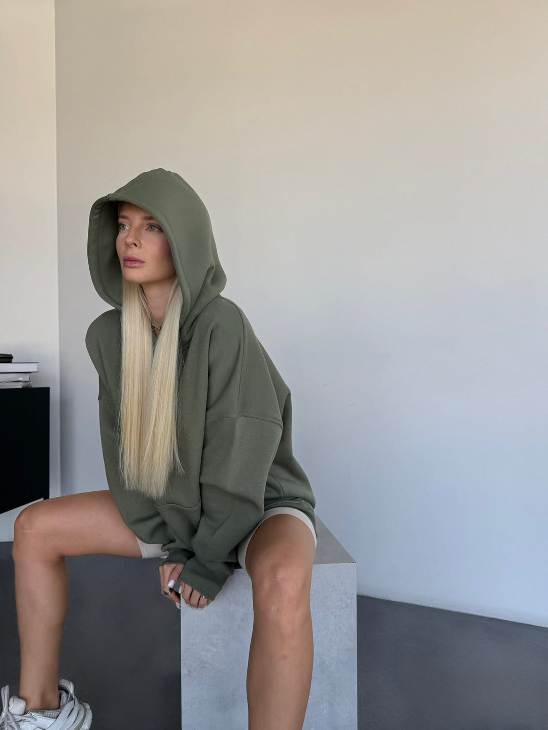 Oversize Basic Hoodie - Fyra Blad Klöver
