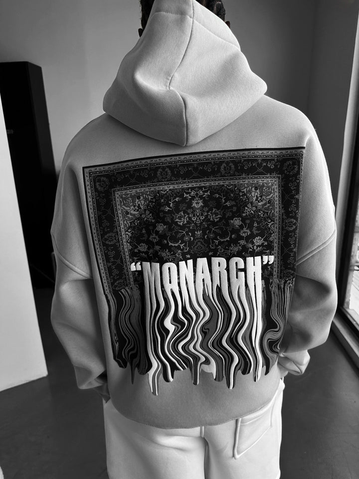 Oversize Monarch Hoodie - Grå